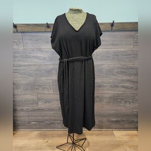 Dolman sleeve ribbed maxi dress size XL